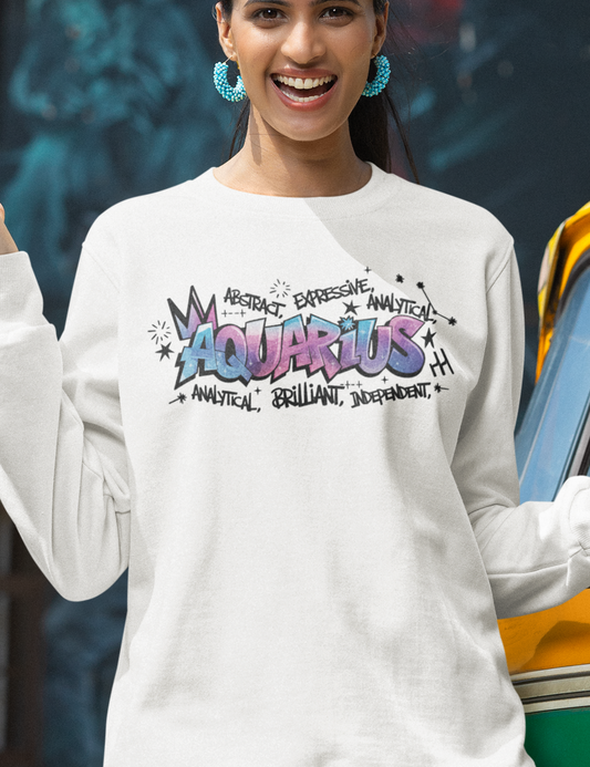 Aquarius Graffiti - DTF Transfer