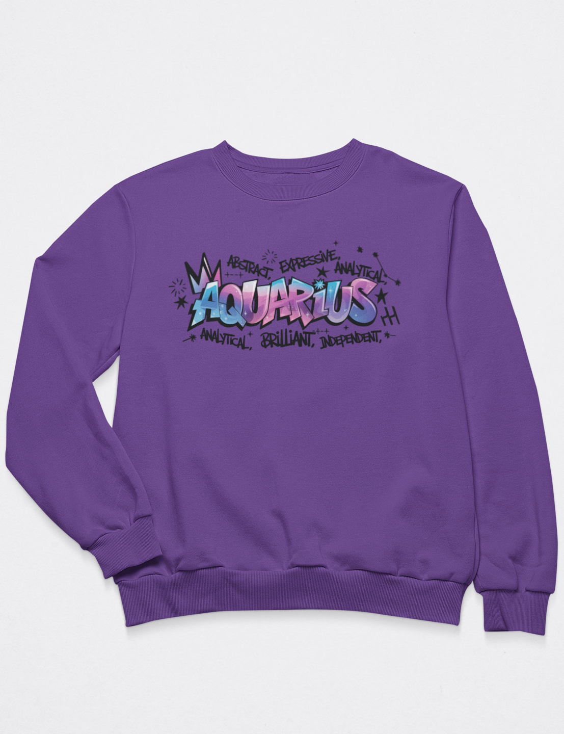 Aquarius Graffiti - DTF Transfer