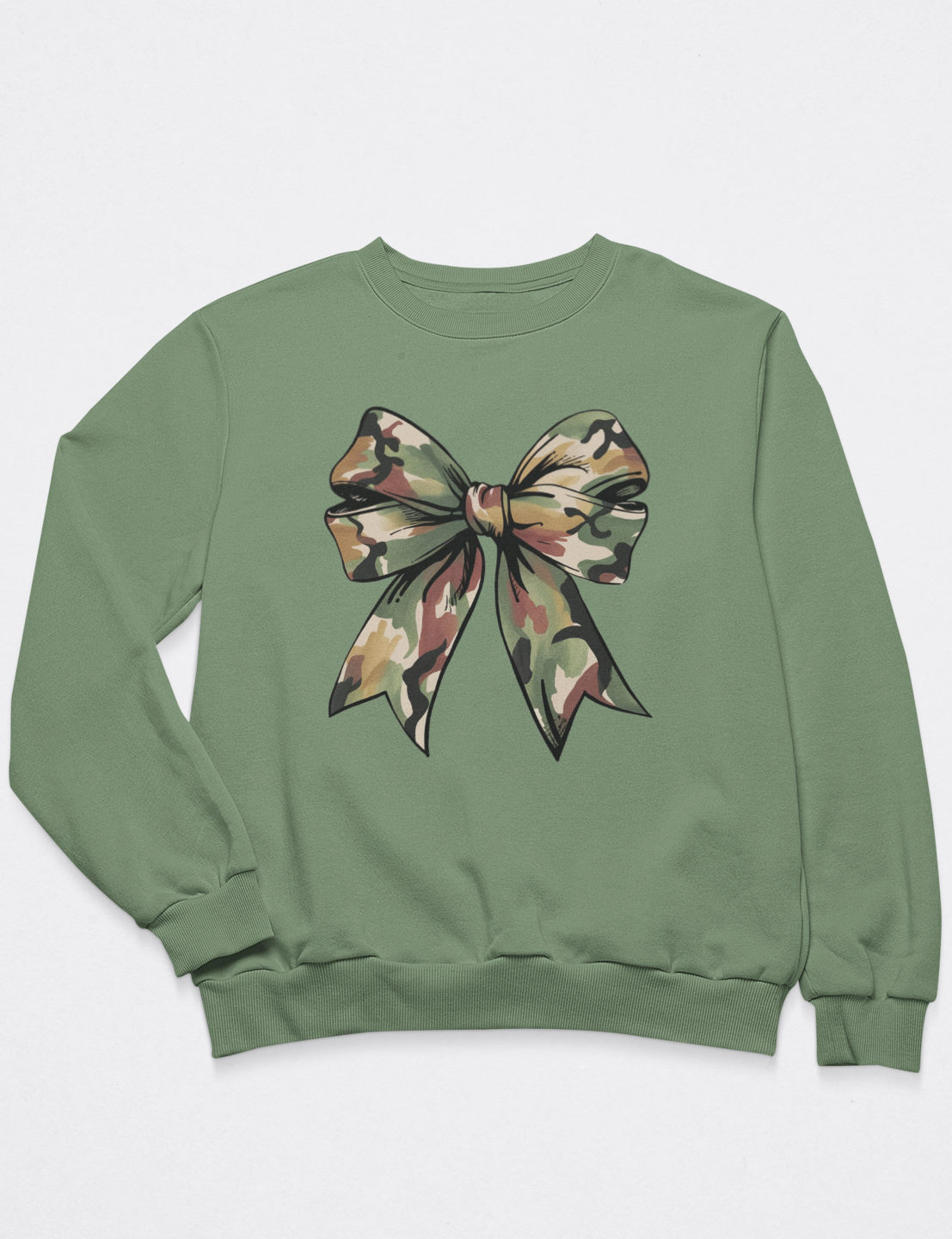 Army Print Bow - DTF Transfer