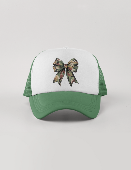 Army Print Bow - DTF Transfer