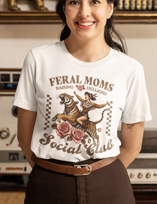 Feral Moms Social Club - DTF Transfer