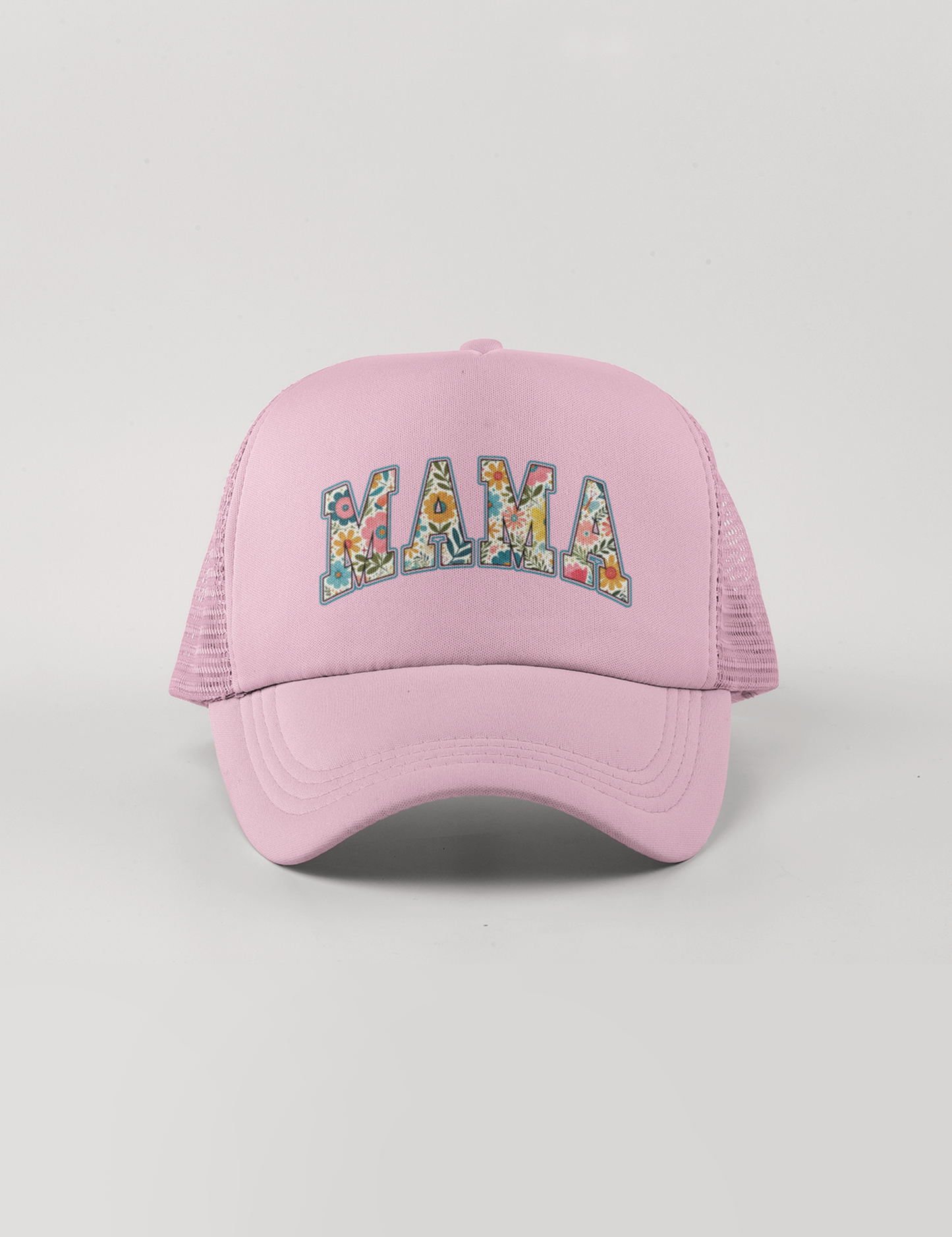 Mama with Colorful Floral Pattern - DTF Transfer