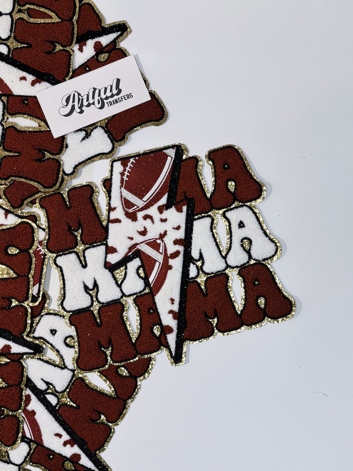 Football Mama - Chenille Patch