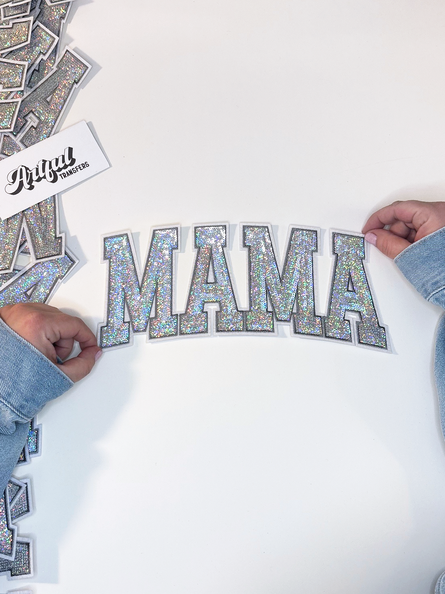 Iridescent Mama - Sequins Patch