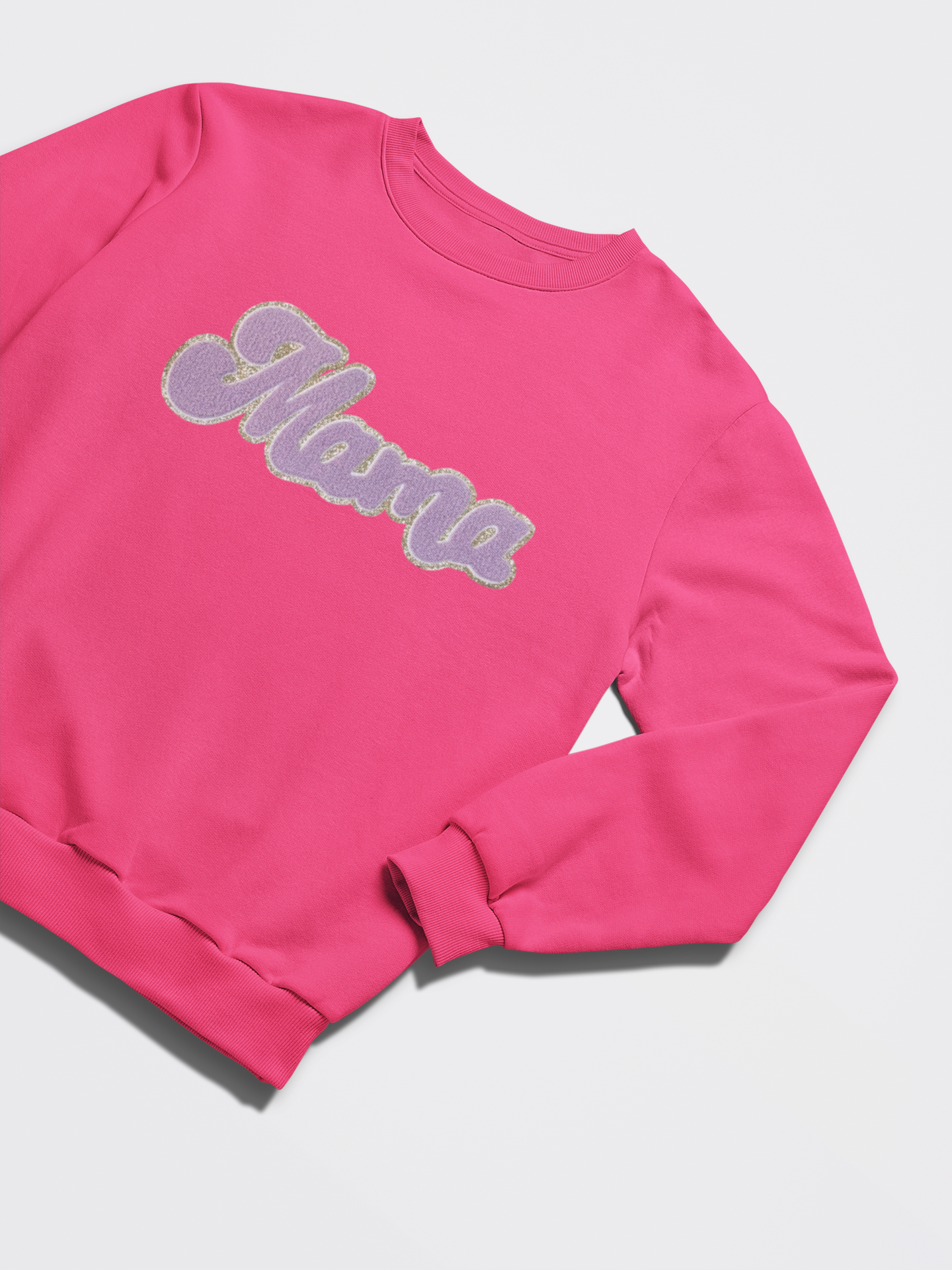 Mama in Lilac & Gold - Chenille Patch