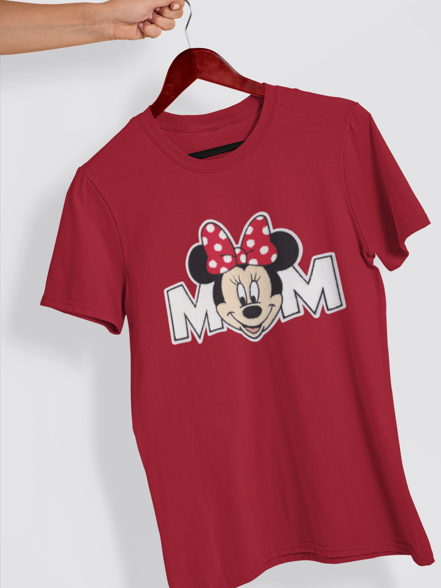 Minnie MOM - Chenille Patch with Embroidery Details