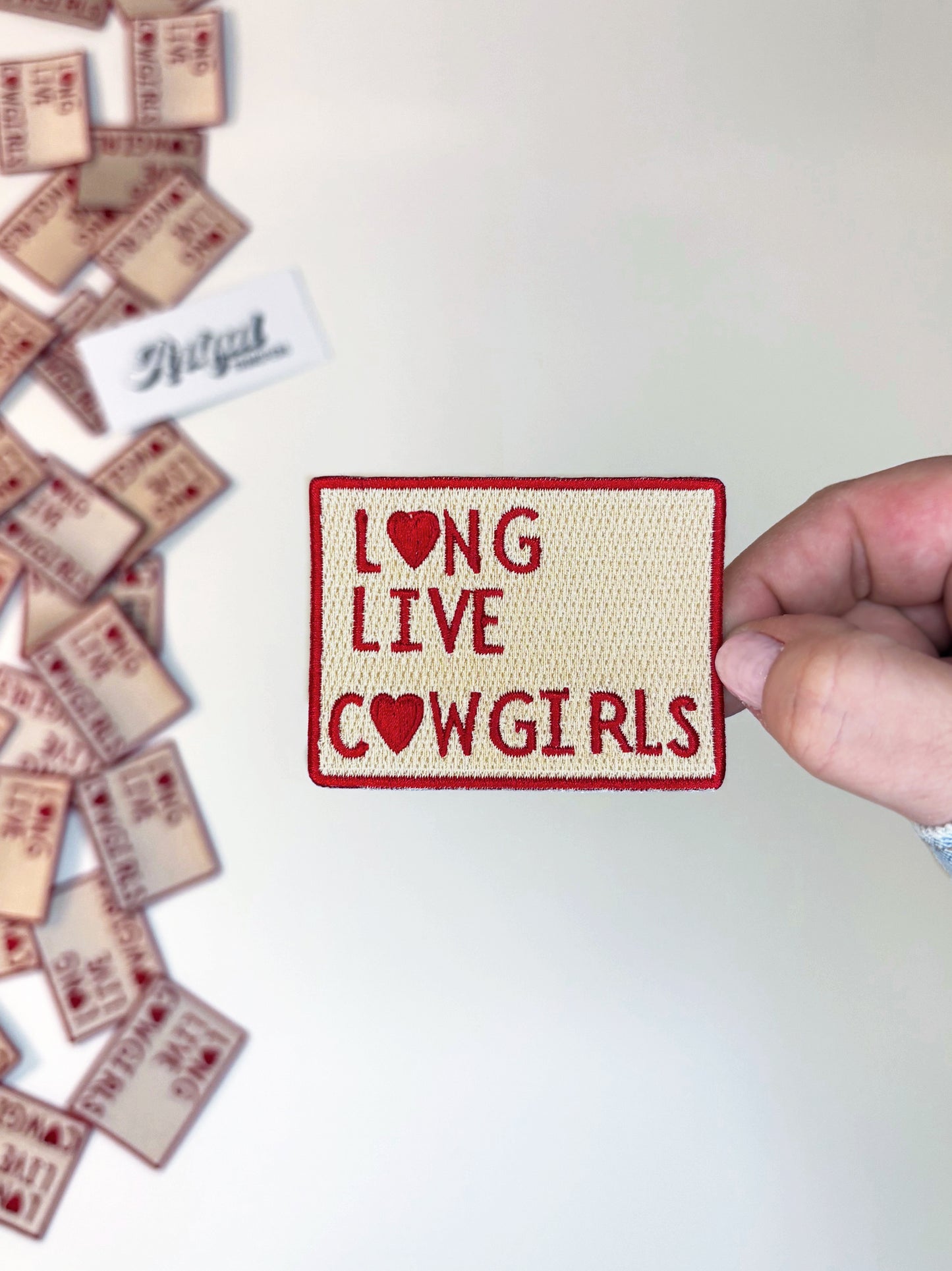 L♥ng Live C♥wgirls - Iron-on Patch