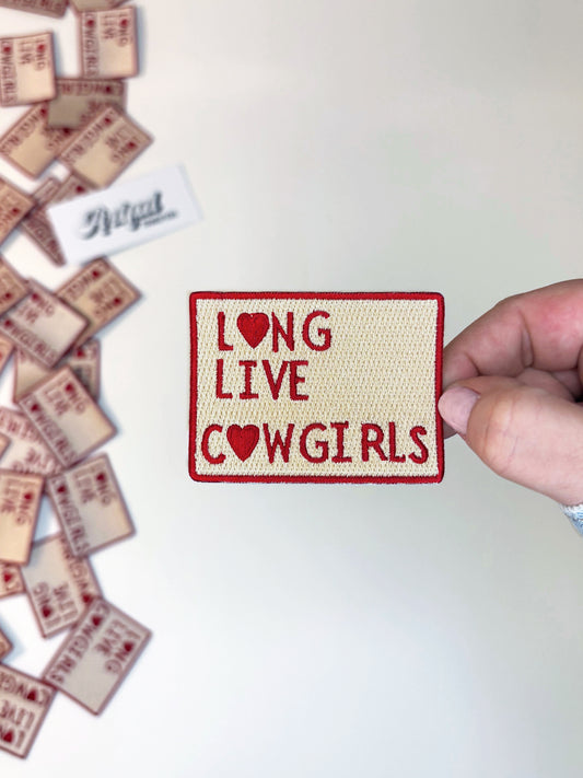 L♥ng Live C♥wgirls - Iron-on Patch