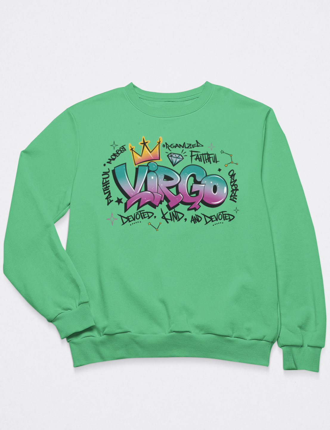 Virgo Graffiti - DTF Transfer