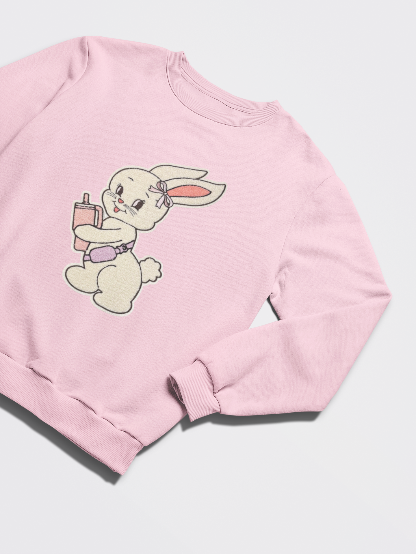 Bunny with Crossbody & Tumbler - Chenille Patch