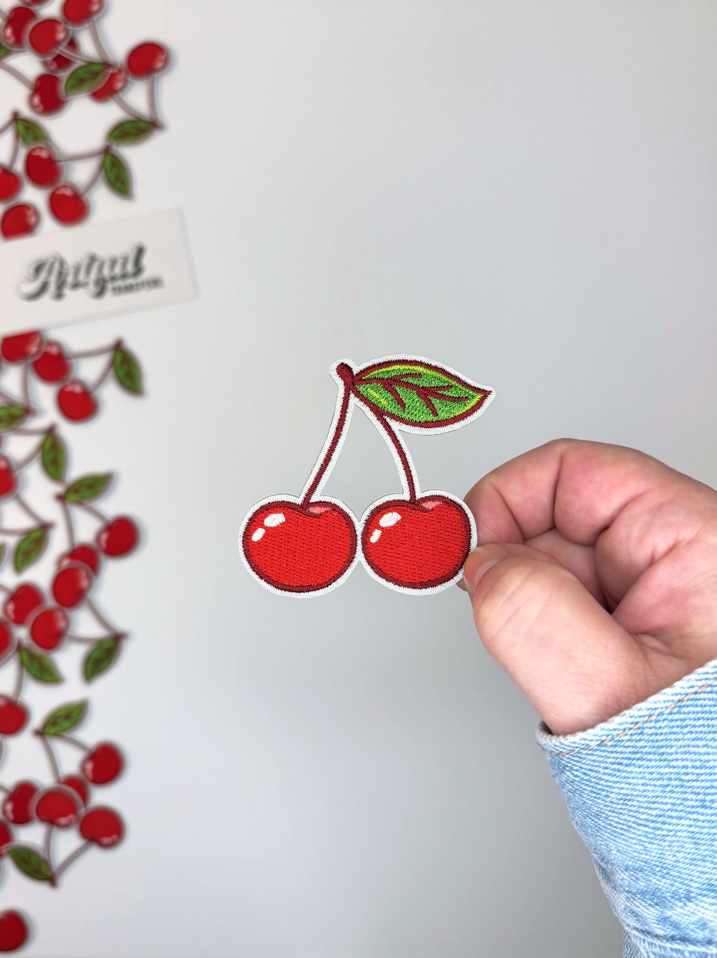 Cherries - Iron-on Patch