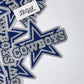 Dallas Cowboys Star - Chenille Patch