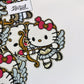 Hello Kitty Cupid - Chenille Patch with Glitter Details