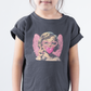 Cupid with Heart-Shaped Bubblegum - Toddler Size - DTF Transfer