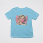 Cupid with Heart-Shaped Bubblegum - Youth Size - DTF Transfer