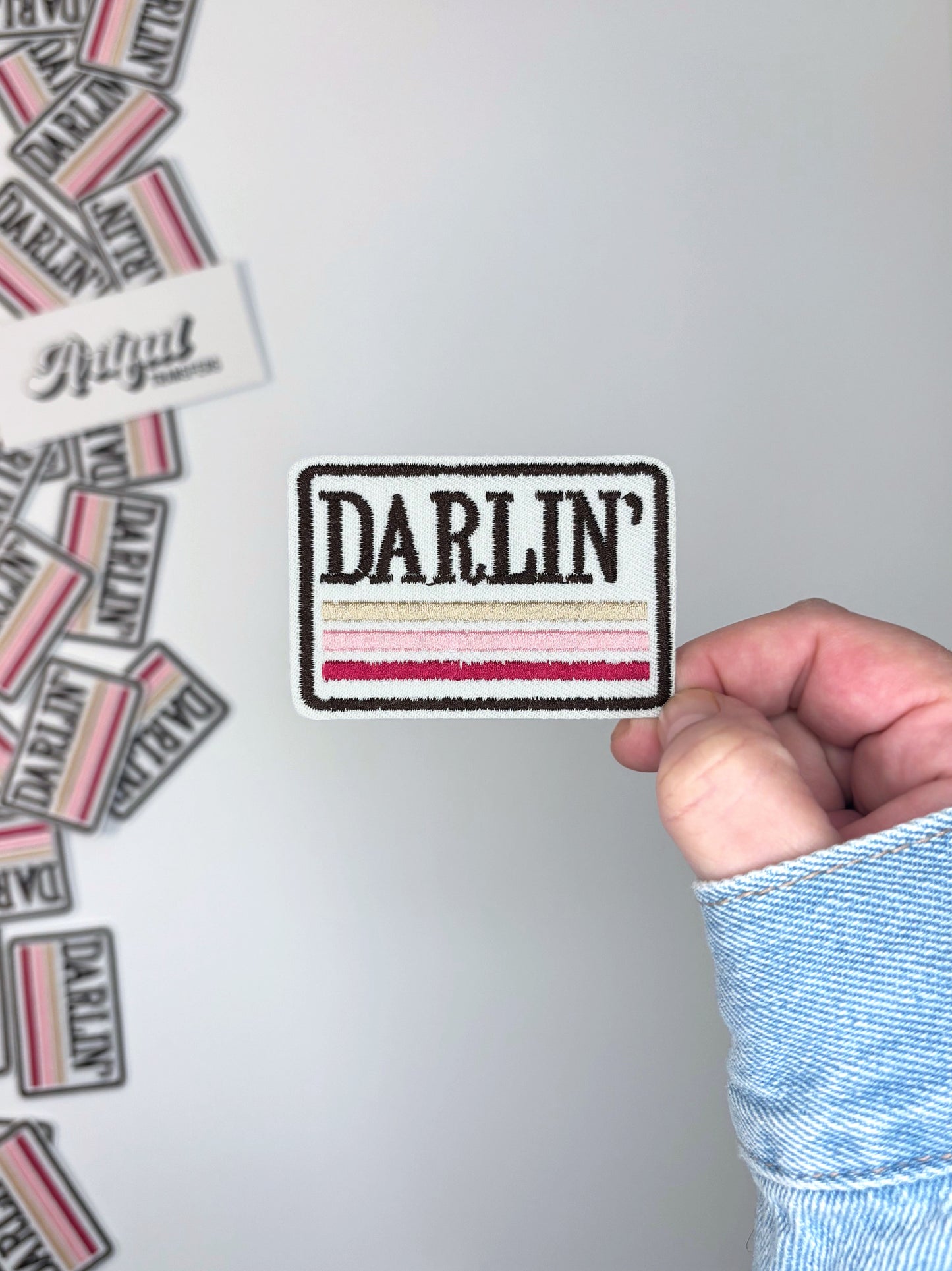 Darlin' - Iron-on Patch