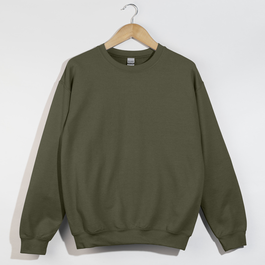 Military Green - Crewneck Sweatshirt