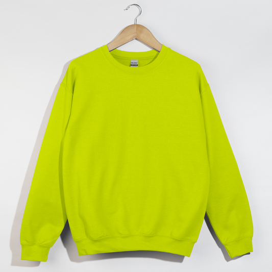 Safety Green - Crewneck Sweatshirt