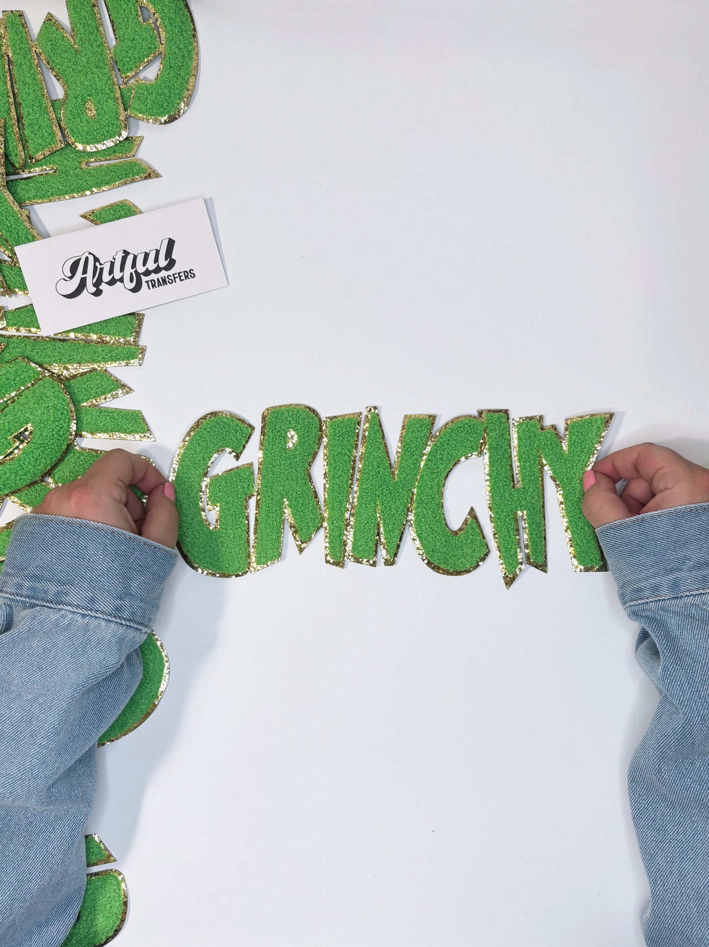 Grinchy - Chenille Patch