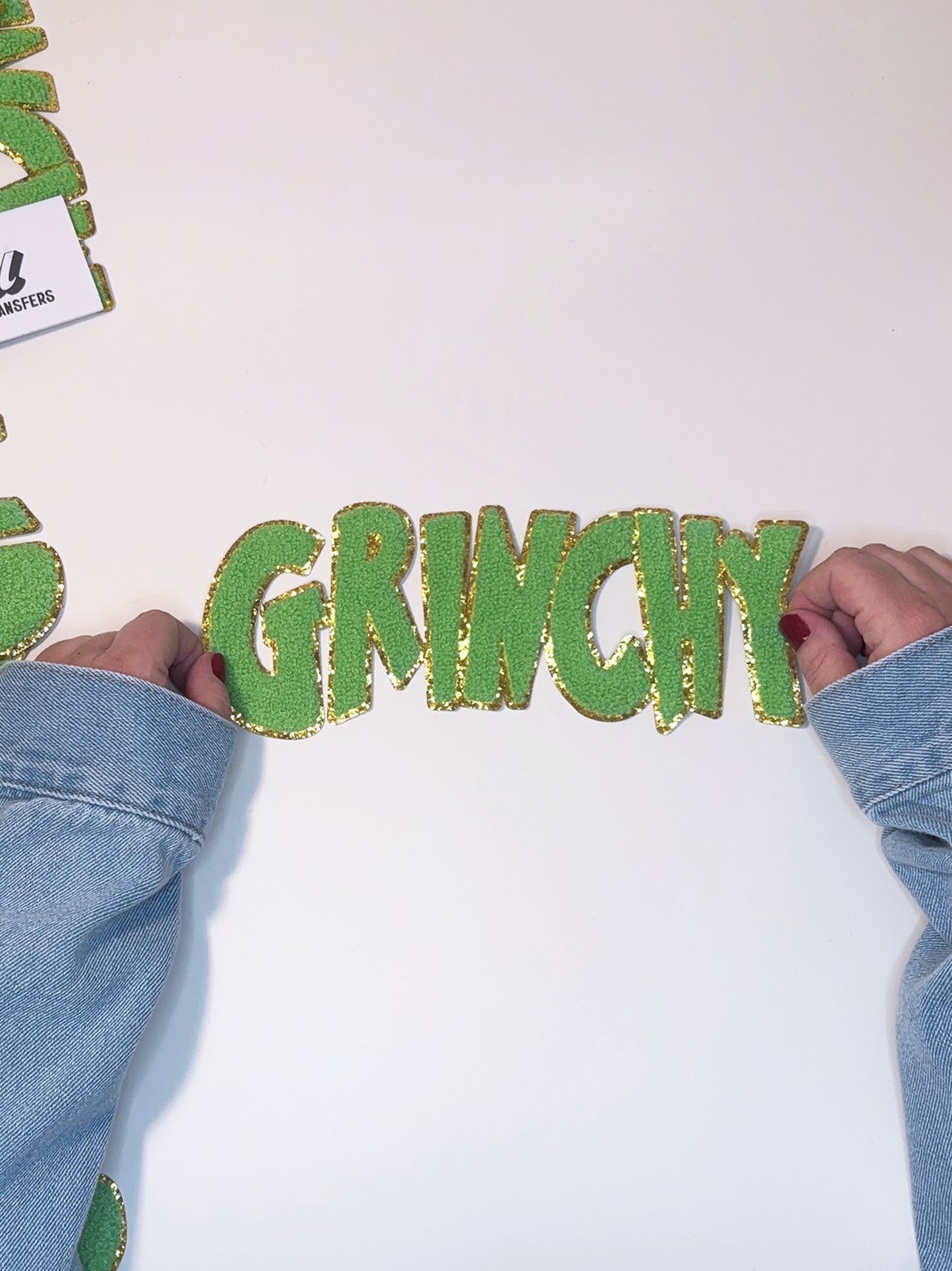 Grinchy - Chenille Patch