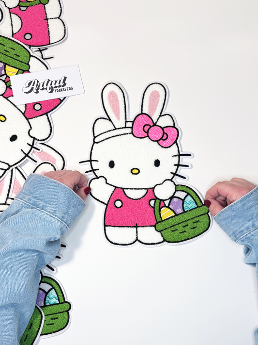 Hello Kitty Easter - Chenille Patch