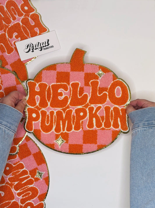 Hello Pumpkin - Chenille Patch