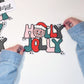 Holly Jolly Disco Ball - Chenille Patch with Embroidery Detail