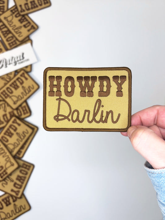 Howdy Darlin - Iron-on Patch