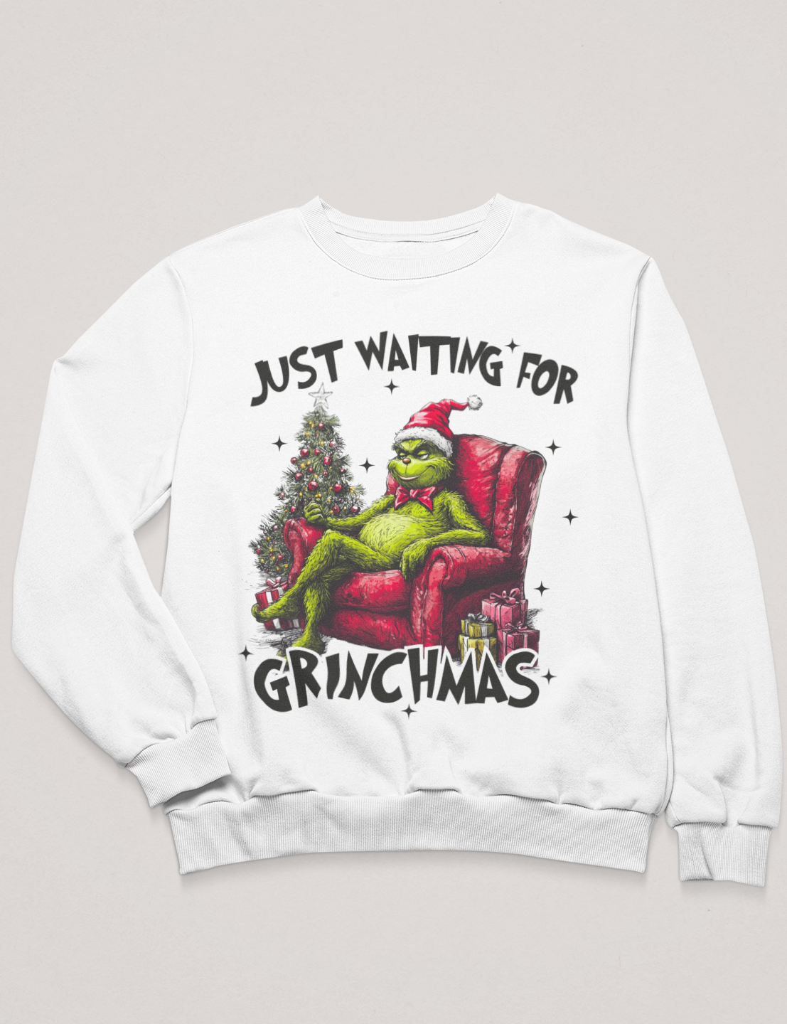 Just Waiting for Grinchmas - DTF Transfer