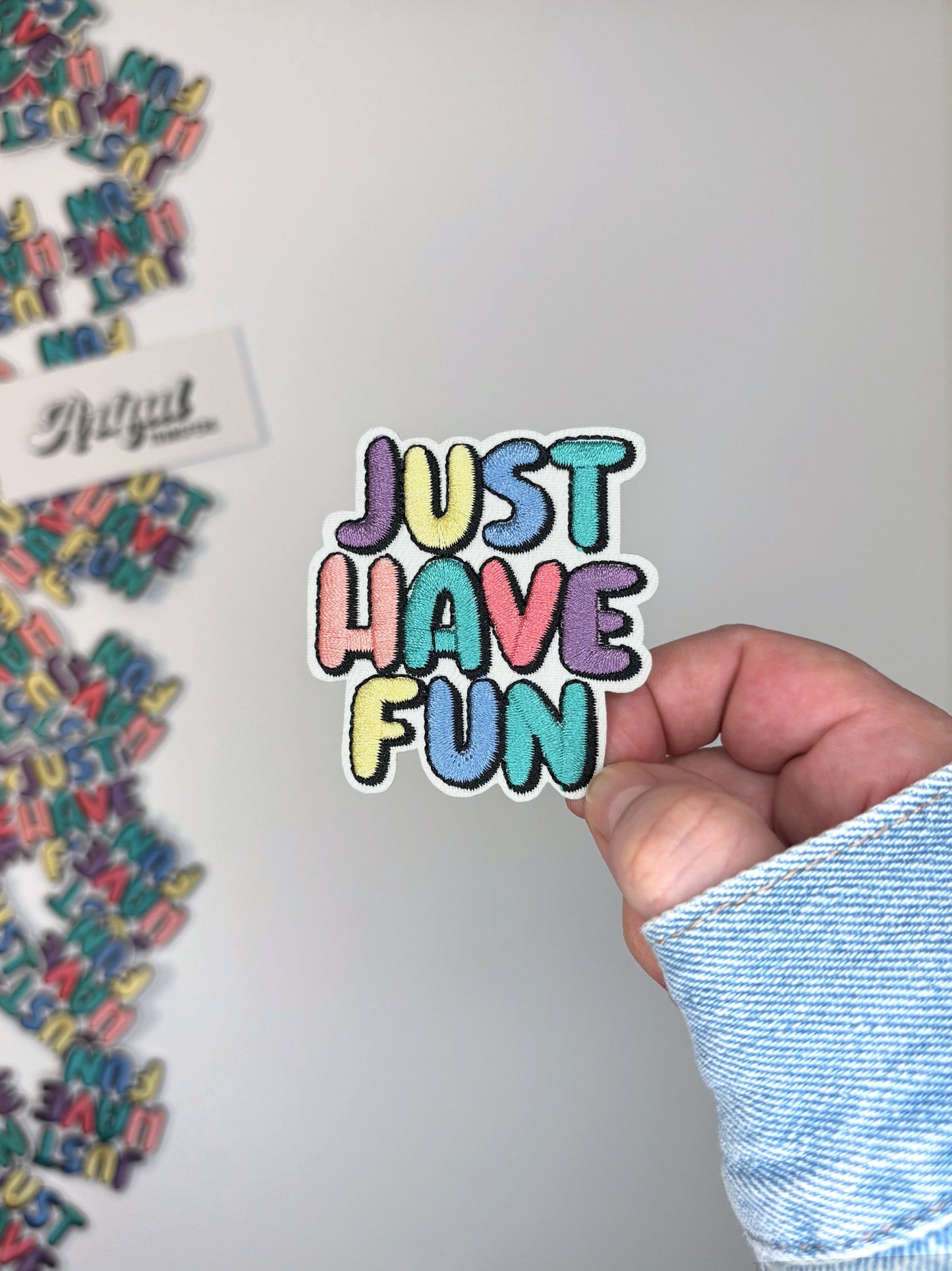 Just Have Fun - Iron-on Patch