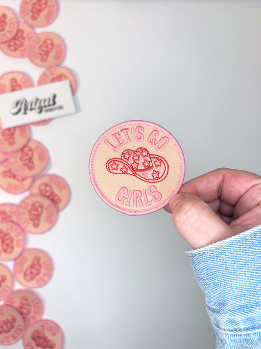 Let's Go Girls - Iron-on Patch