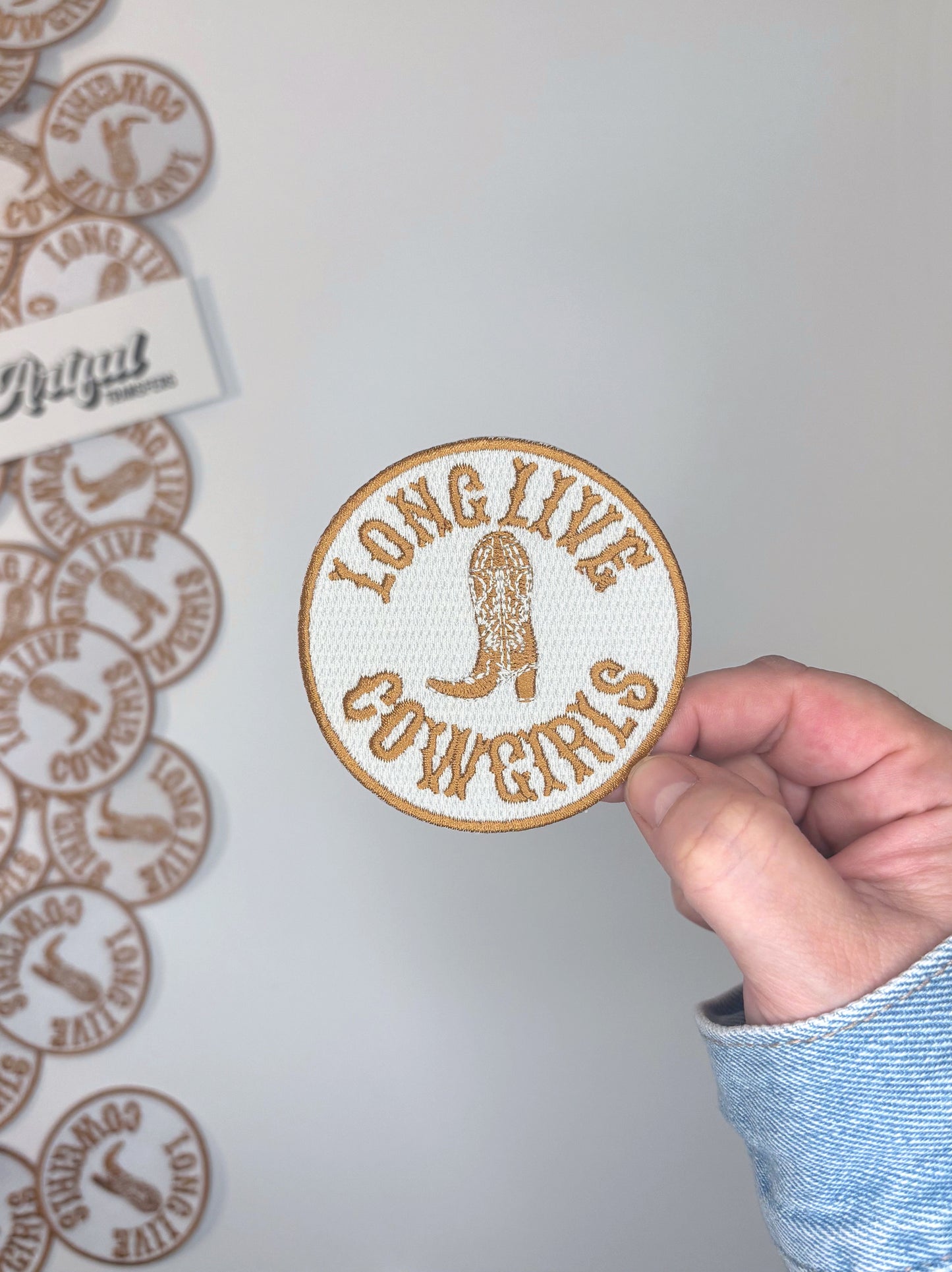 Long Live Cowgirls - Iron-on Patch