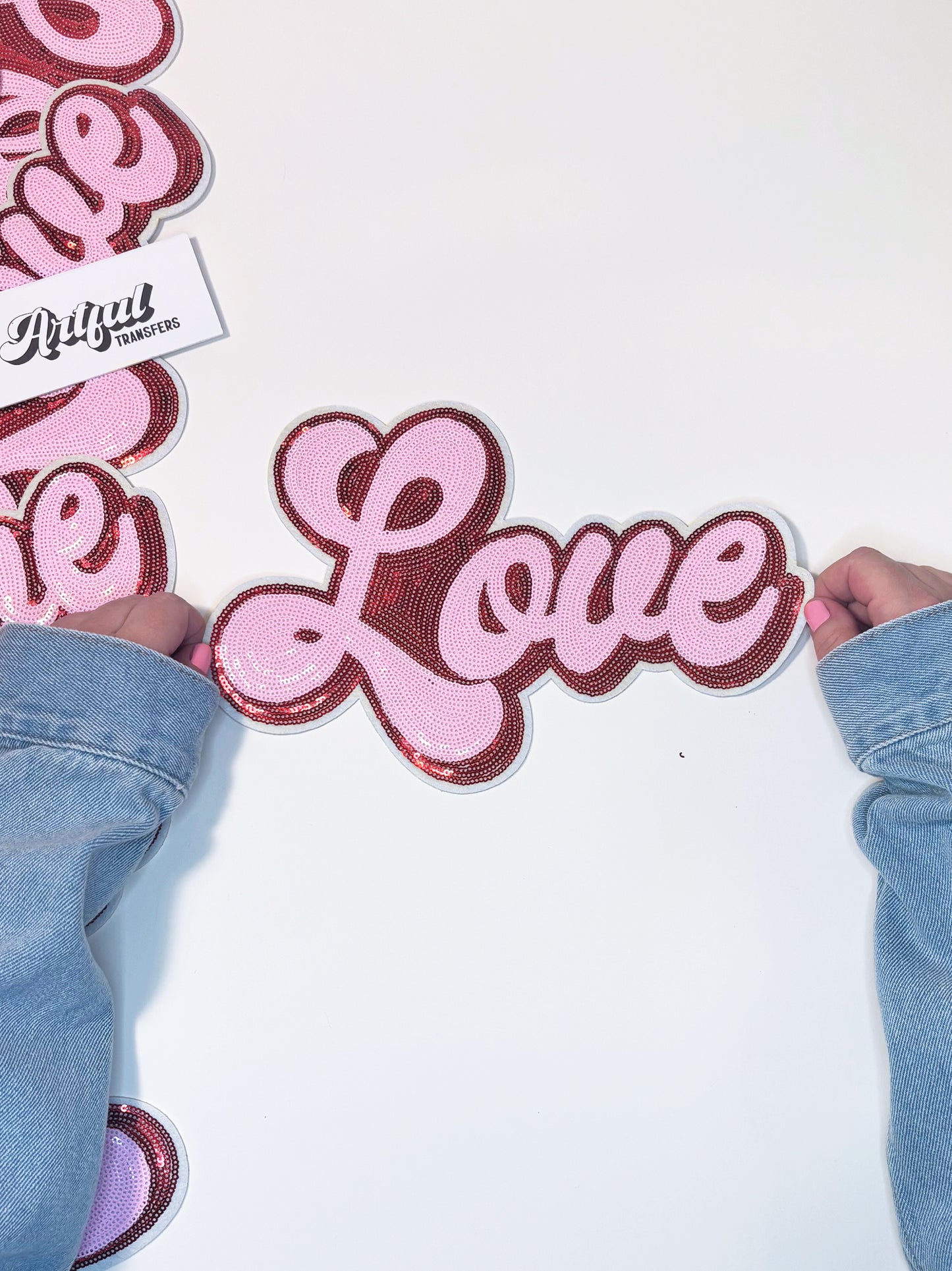 Love - Sequins Patch