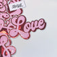 Love - Sequins Patch