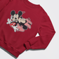 Mickey & Minnie Valentine's - Chenille Patch with Embroidery Details