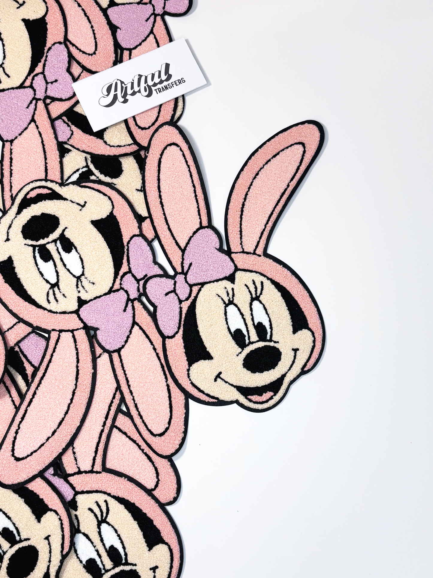 Minnie with Bunny Ears - Chenille Patch