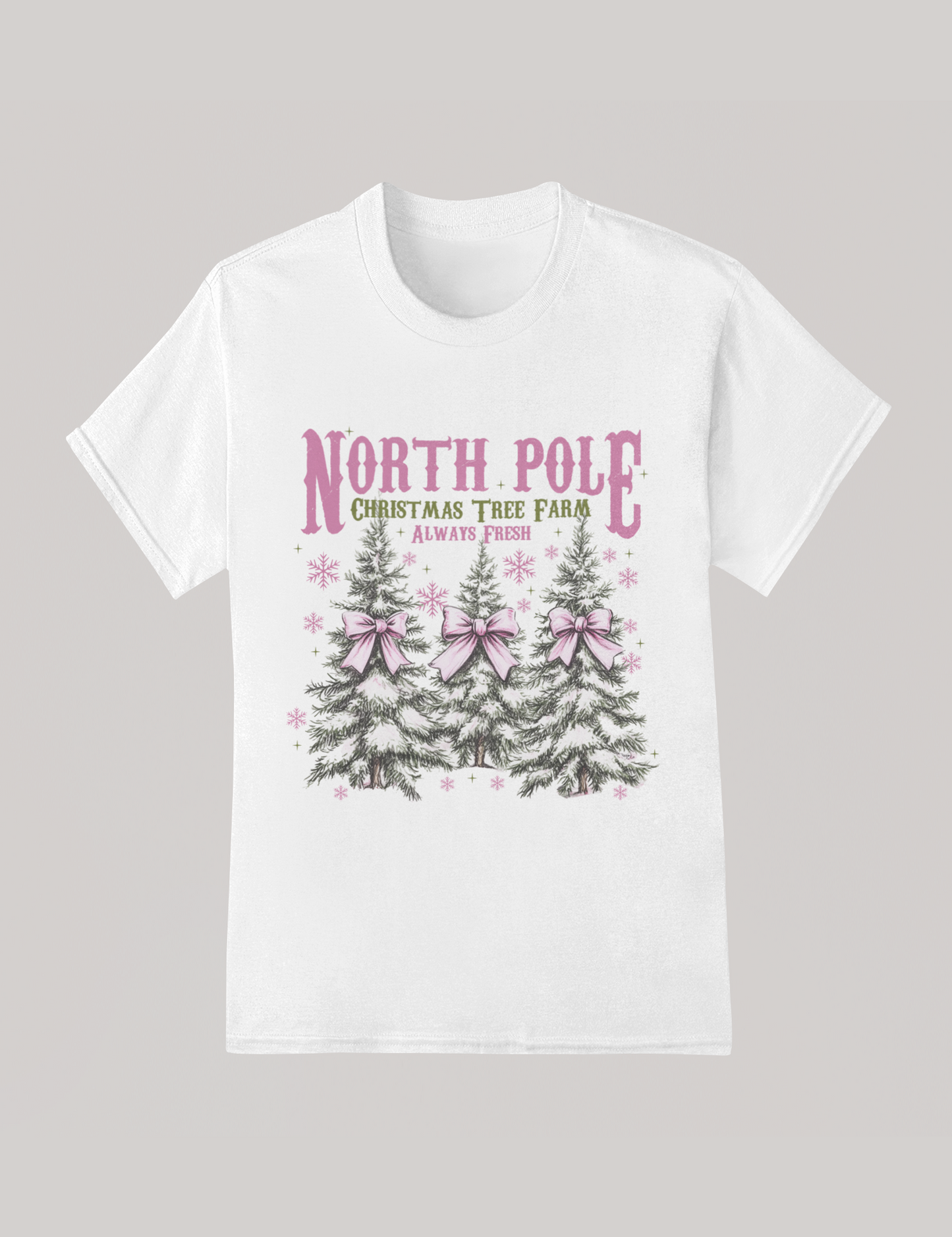 North Pole Tree Farm - DTF Transfer