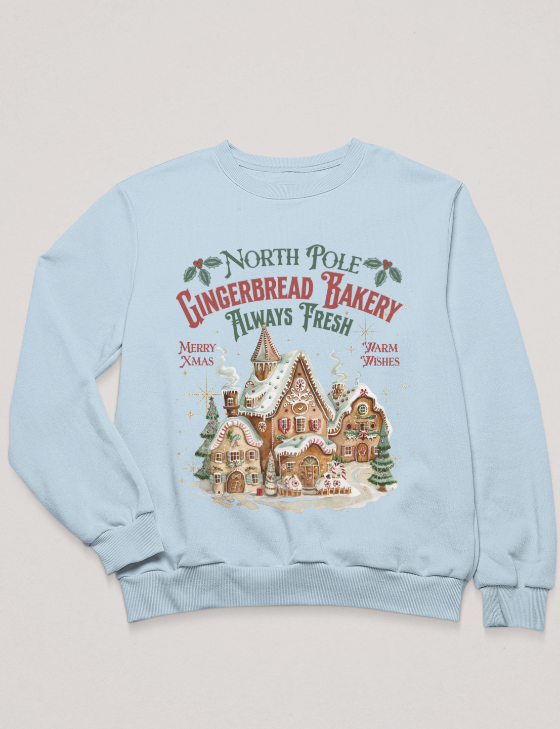 North Pole Gingerbread Bakery - DTF Transfer