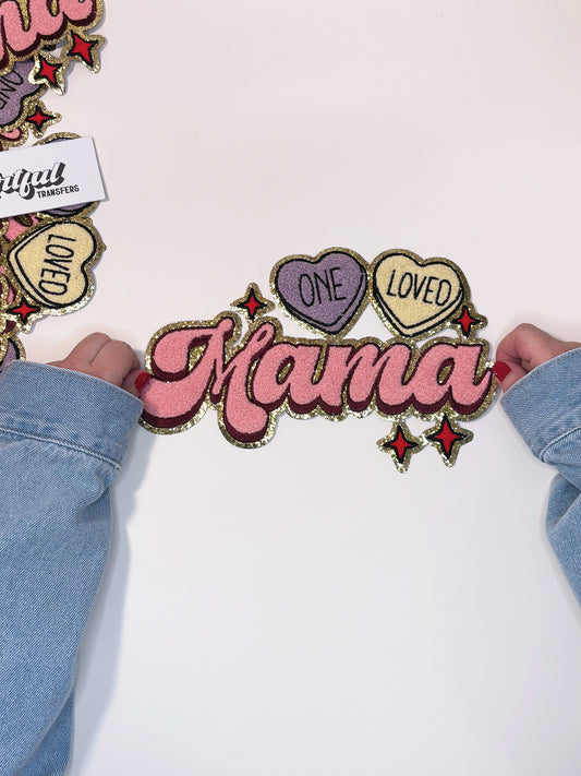 One Loved Mama - Chenille Patch