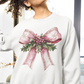 Pink Festive Bow - DTF Transfer