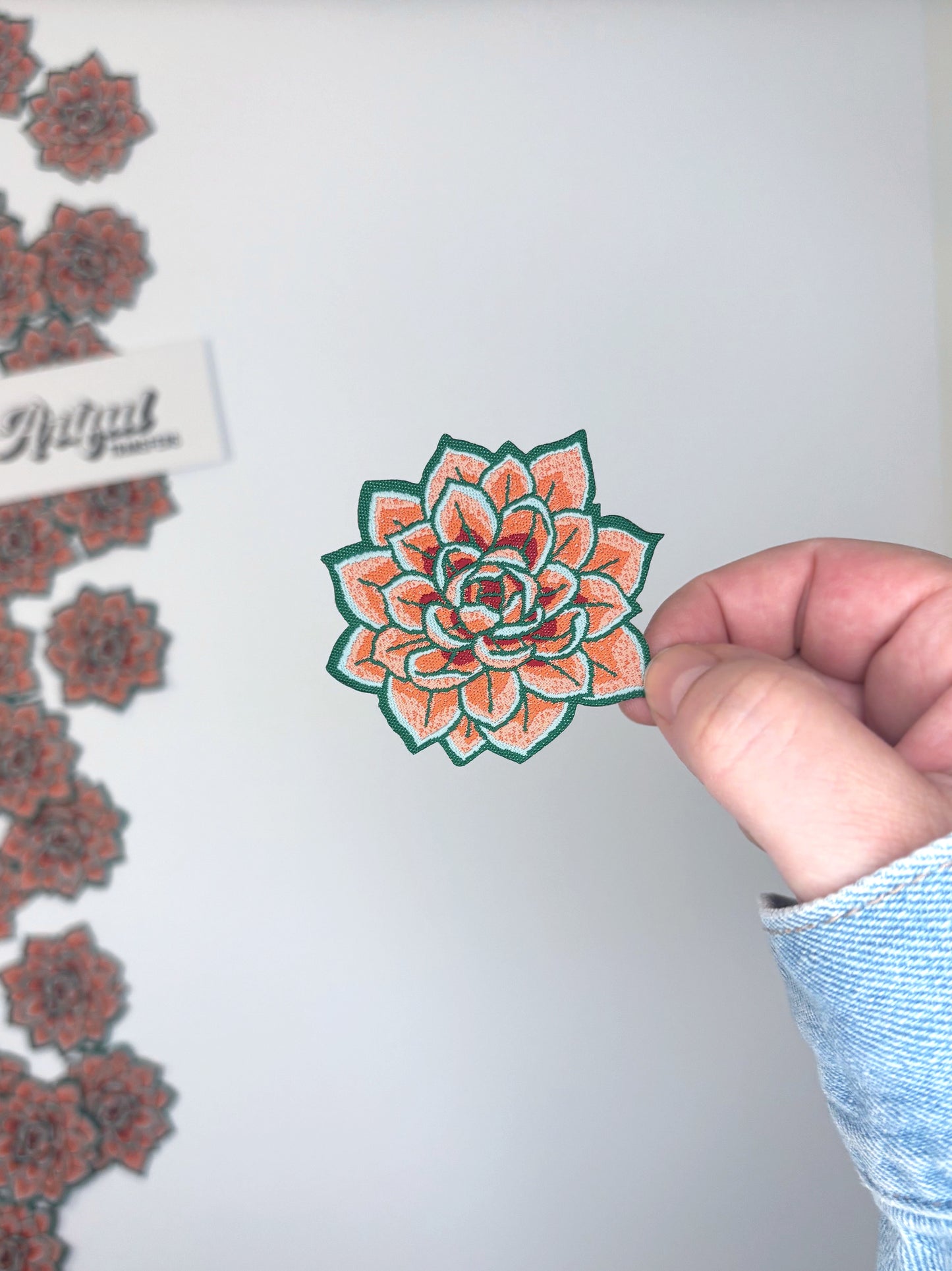 Succulent Plant - Iron-on Patch