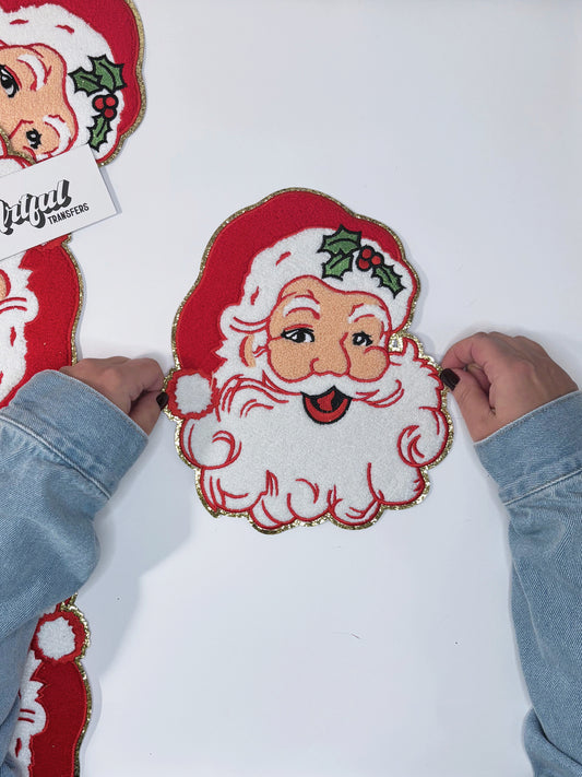 Classic Santa - Chenille Patch