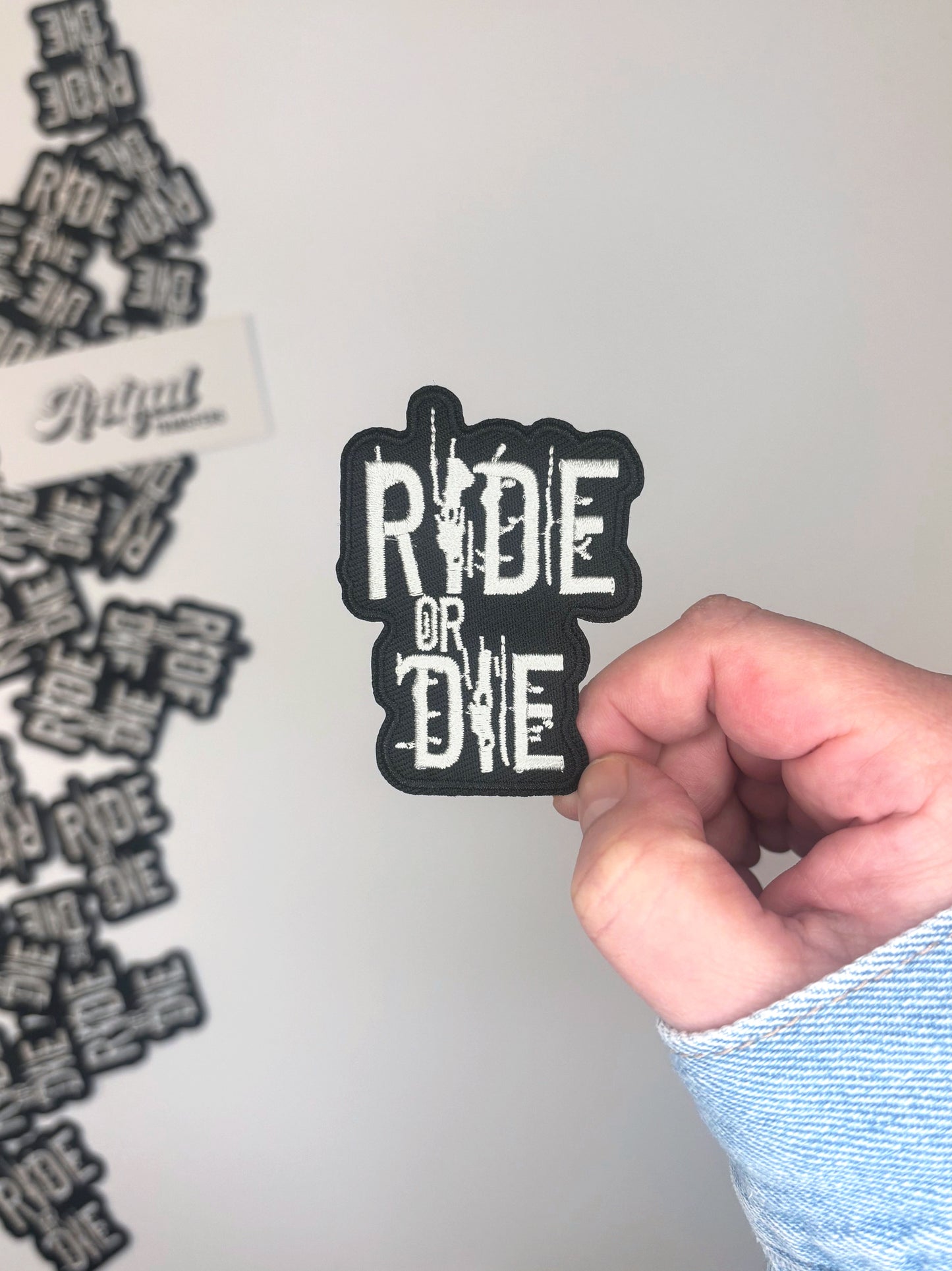 Ride or Die - Iron-on Patch