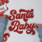 Santa Baby in Red - Chenille Patch