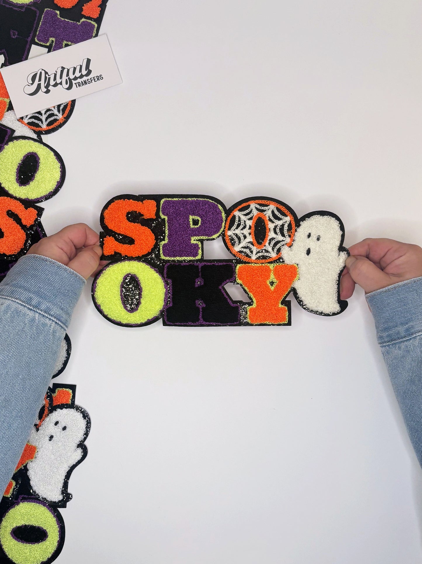 Spooky Stacked - Chenille Patch