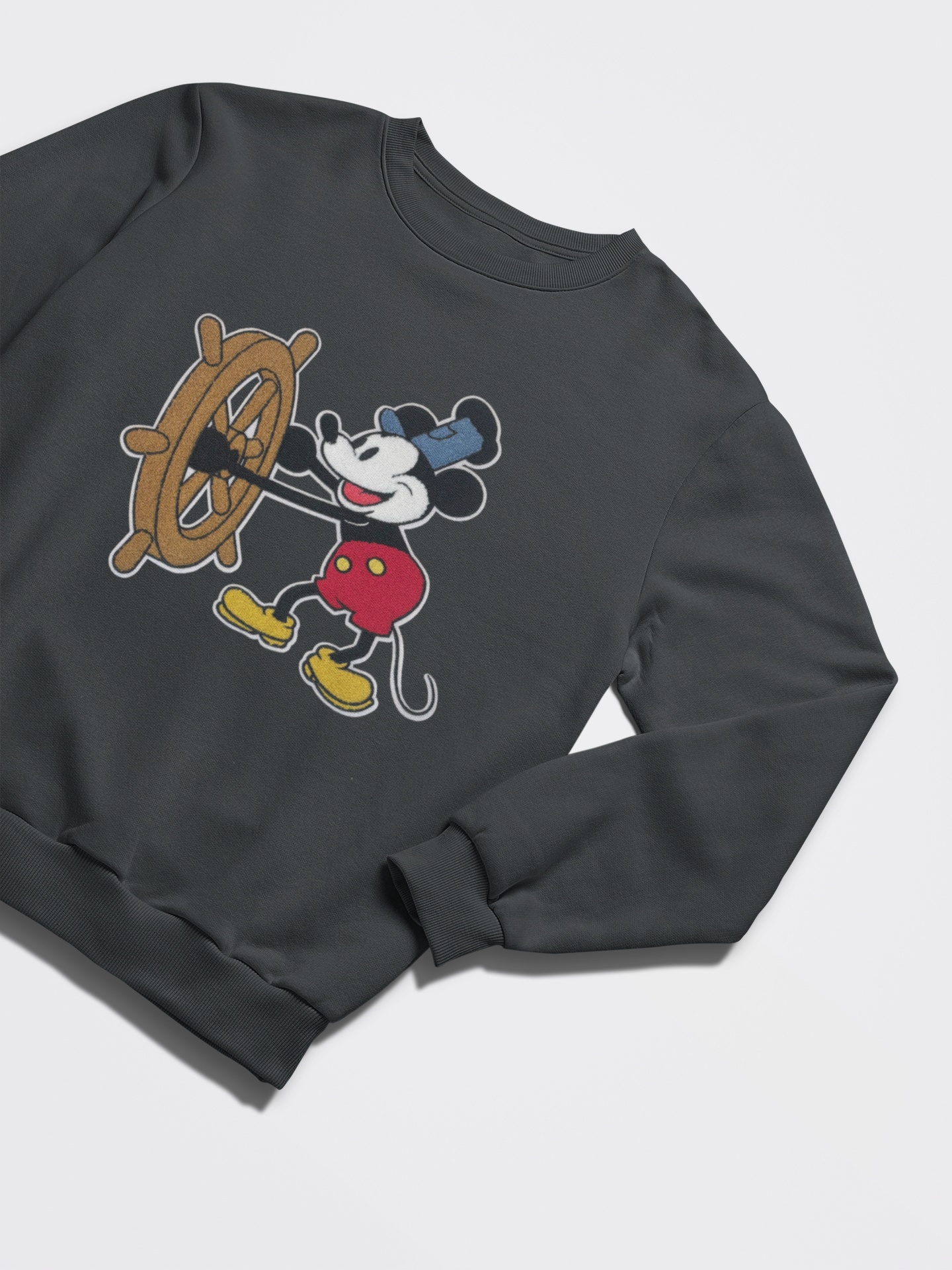 Steamboat Willie - Chenille Patch with Embroidery Details