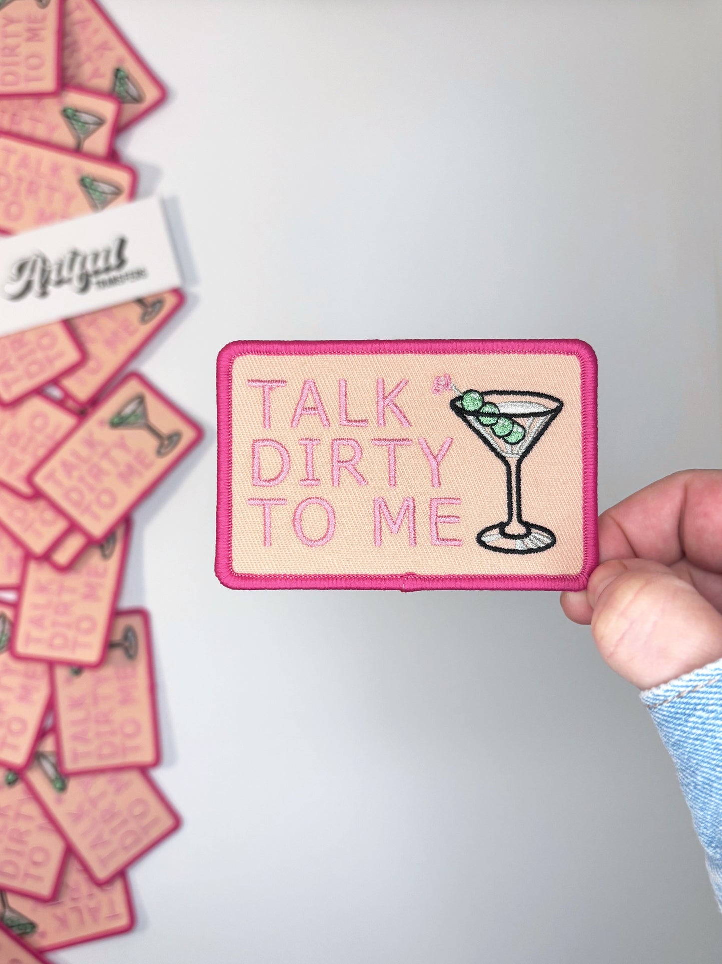 Talk Dirty To Me - Iron-on Patch