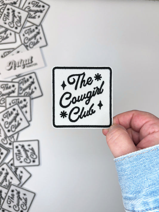 The Cowgirl Club - Iron-on Patch