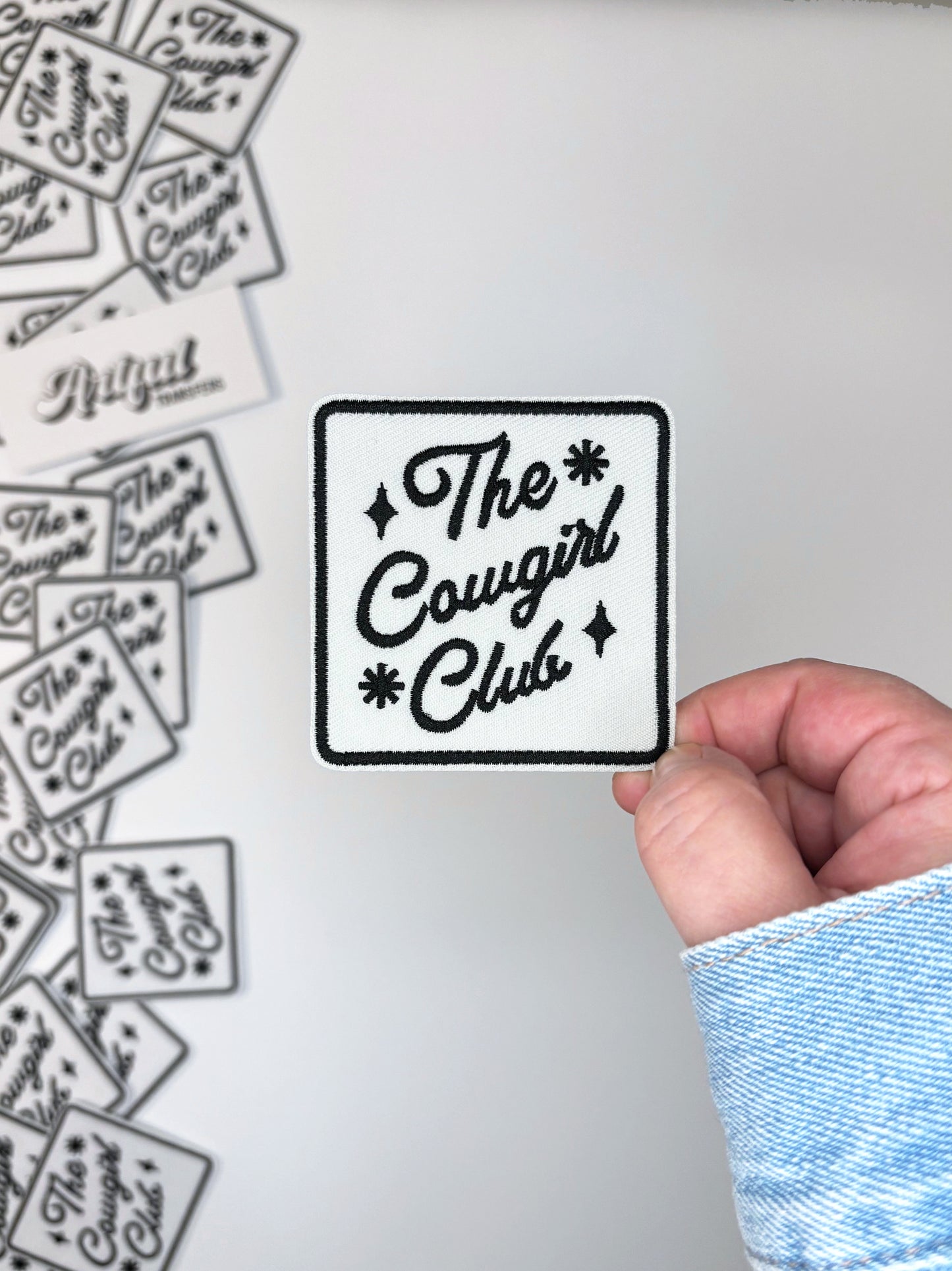 The Cowgirl Club - Iron-on Patch