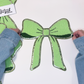 The Green Bow - Chenille Patch